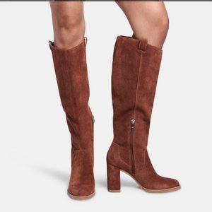 Dolce vita  Genuine suede Sarie boots. Color brandy. Size 6. New.